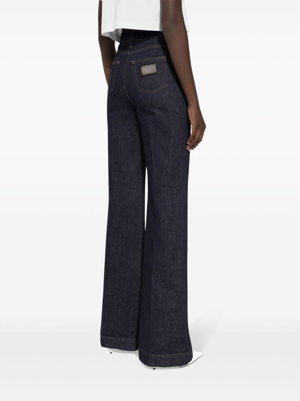 Blue Denim Pant for Women SS24