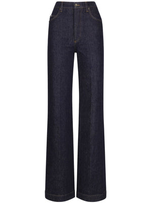 5-Pocket Cotton Pants for Women - Blue - SS24 Collection