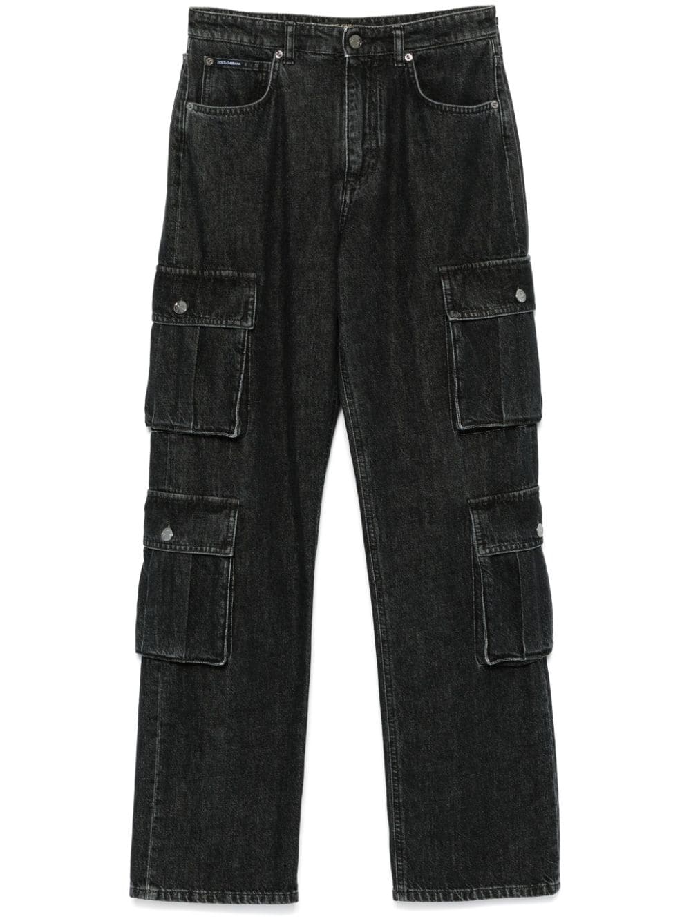 DOLCE & GABBANA Straight Cargo Pants for Women - FW24 Collection