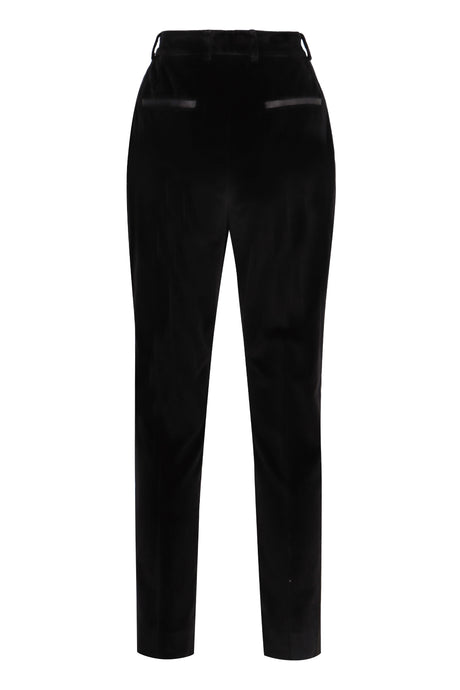 DOLCE & GABBANA VELVET TUXEDO PANTS