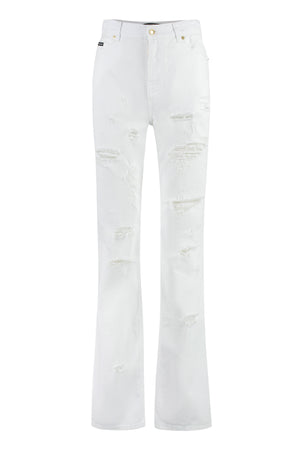 DOLCE & GABBANA 5-Pocket Straight-Leg Jeans for Women