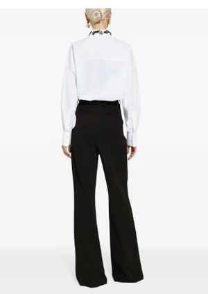 DOLCE & GABBANA High-Waisted Flared Trousers