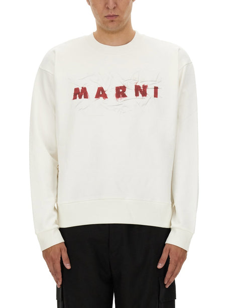 MARNI Classic Men's Logo Sweatshirt - Size 48