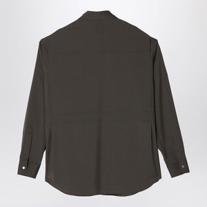 FENDI Oversized Wool Blouson Jacket