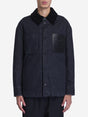 FENDI Men's Regular Fit Black Denim Jacket