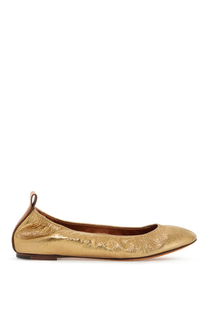 LANVIN Stylish Metallic Ballerina Flats for Women