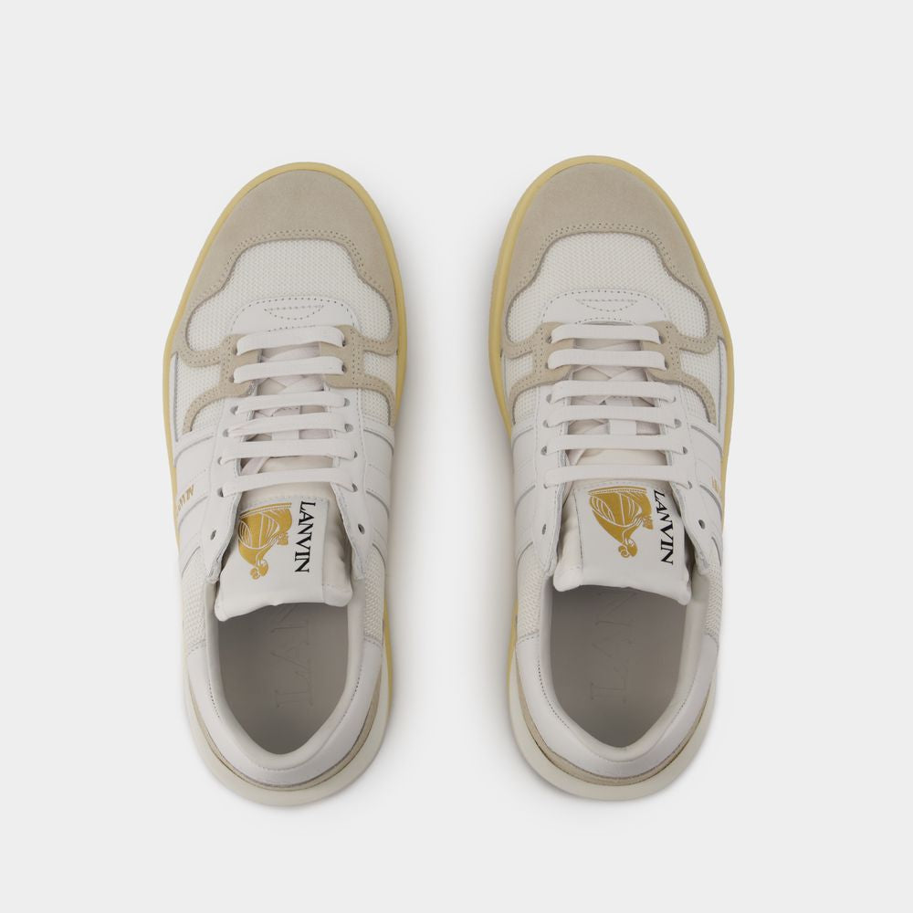 LANVIN Elegant White Tennis Sneakers