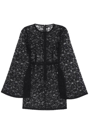 DOLCE & GABBANA Floral Knit Mini Dress for Women - FW23 Collection