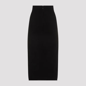 DOLCE & GABBANA Viscose Midi Skirt