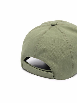 绿色棉质棒球帽男款 - SS22系列