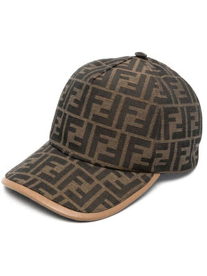 FENDI Luxury Designer Logo Baseball Cap - Adjustable