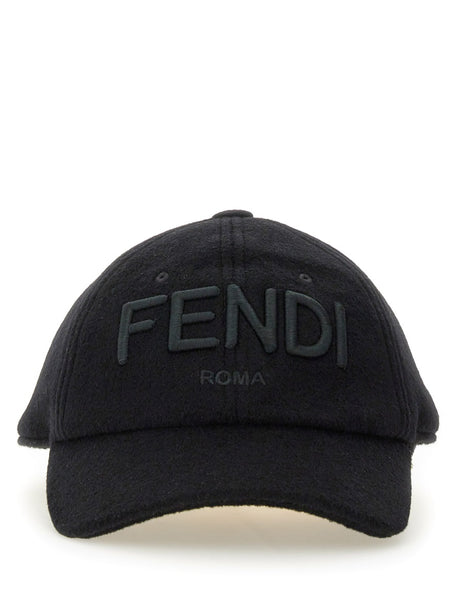 FENDI Wool Baseball Hat