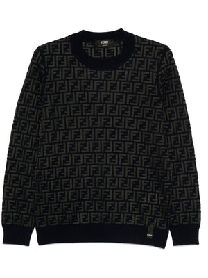 FENDI FF PATTERN SWEATER