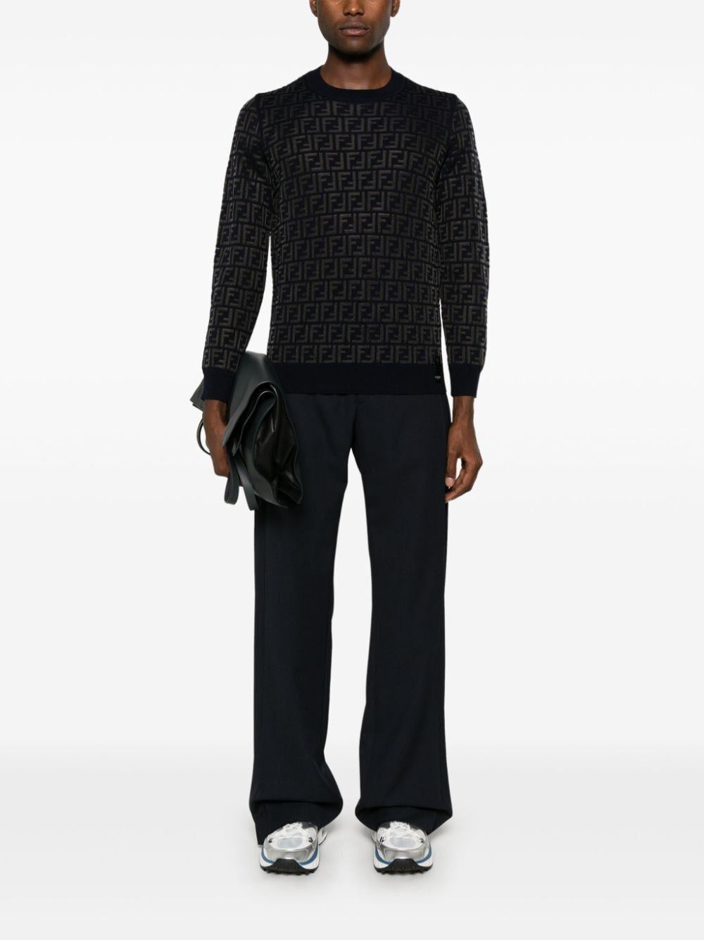 FENDI FF PATTERN SWEATER