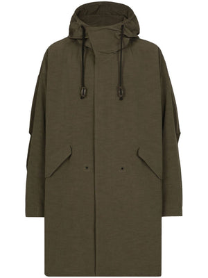 DOLCE & GABBANA OVERSIZED HOODED Parka Jacket