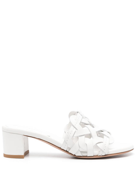 GIANVITO ROSSI Amalfi Mini Leather Sandals