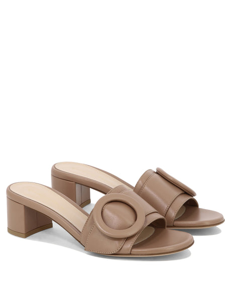 GIANVITO ROSSI Venezia Tan Sandals for Women - SS24 Collection