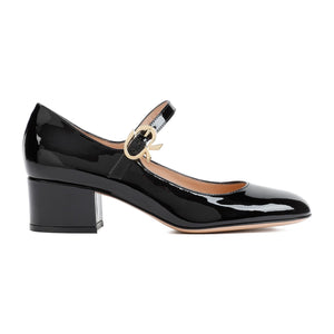 Black Ribbon Pumps - SS24 Collection