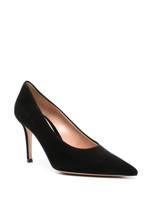 GIANVITO ROSSI Sleek and Chic Black Suede Pumps for Women