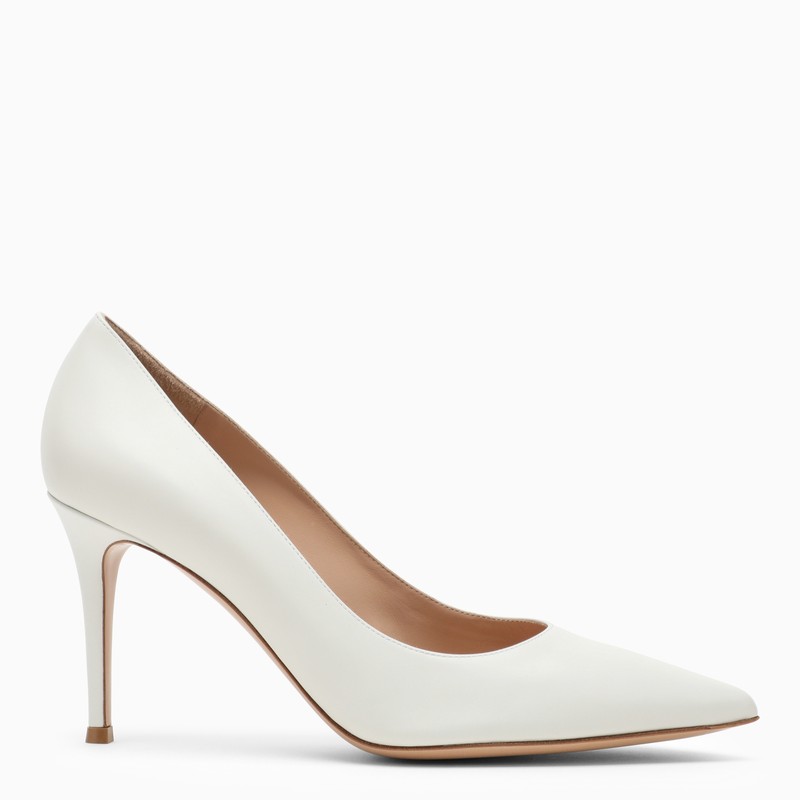 GIANVITO ROSSI Dark Pink Leather Pumps for Women - SS23 Collection