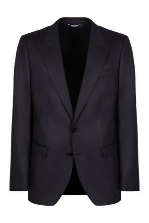 DOLCE & GABBANA Tailored Wool Single Breasted Jacket