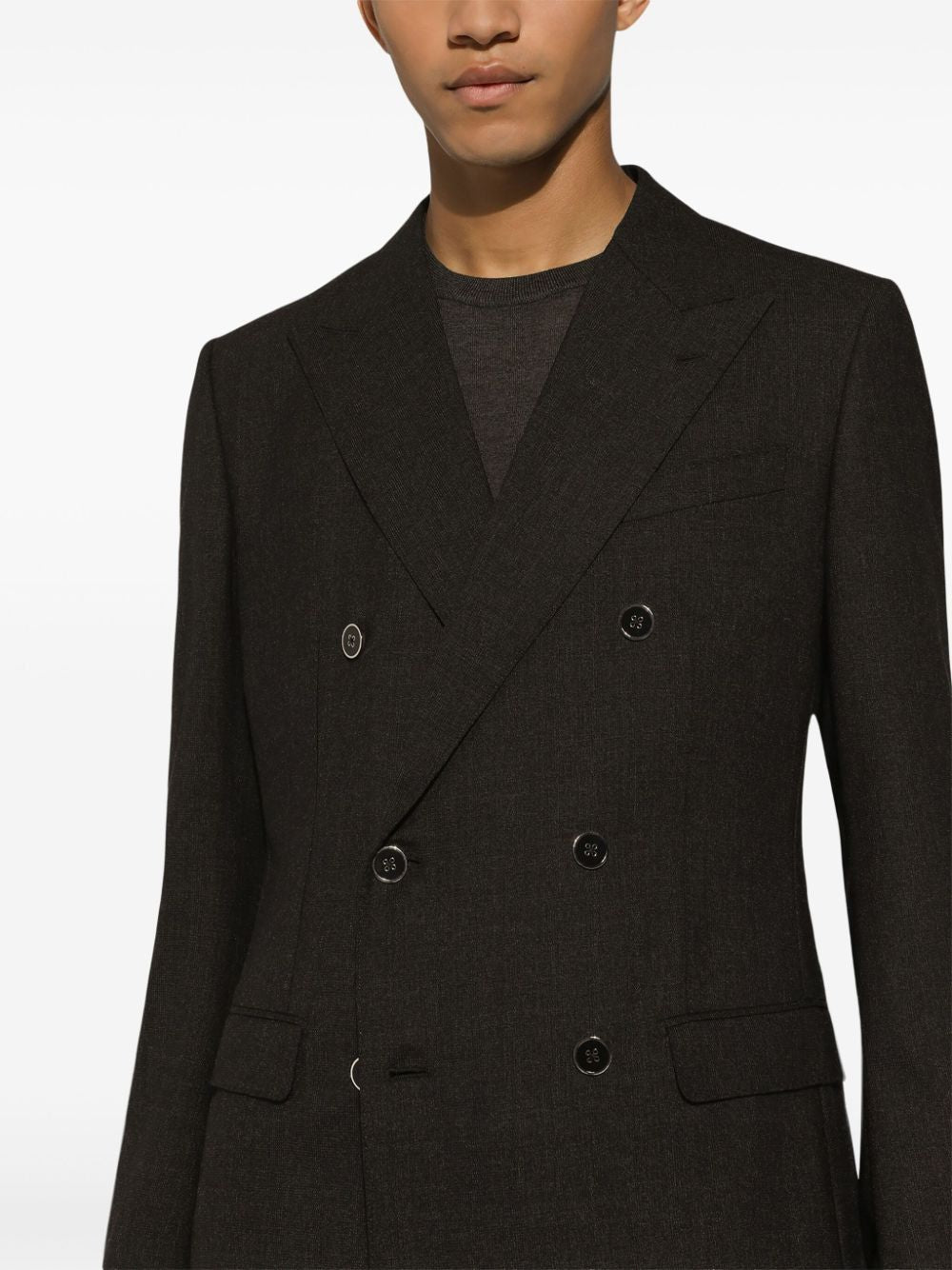 DOLCE & GABBANA Elegant Wool Formal Jacket