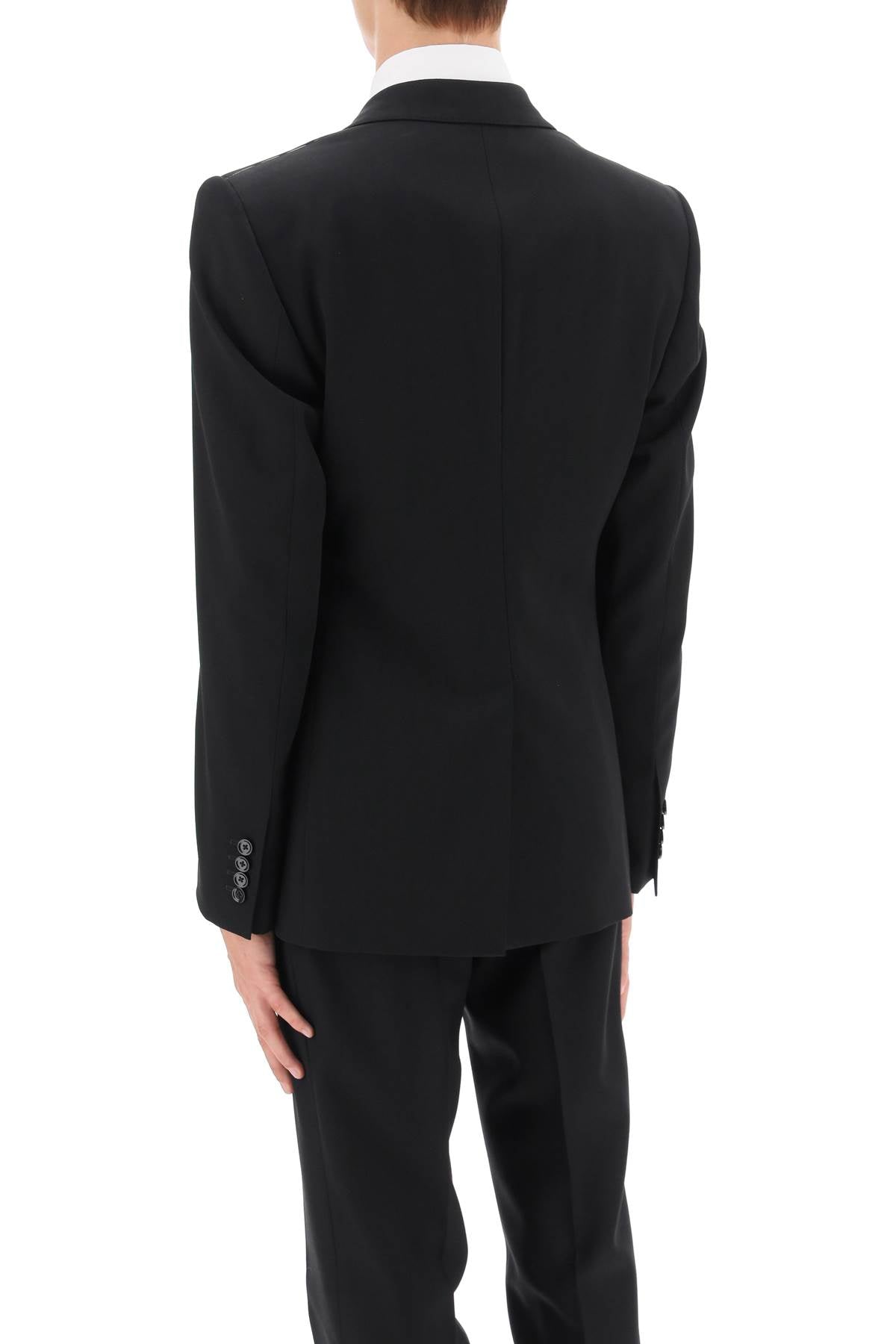 DOLCE & GABBANA Sicilia Black Tailoring Jacket for Men FW23