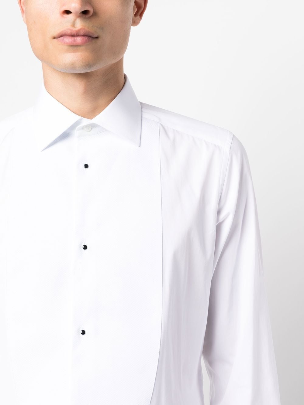 DOLCE & GABBANA Elegant White Cotton Shirt for Men