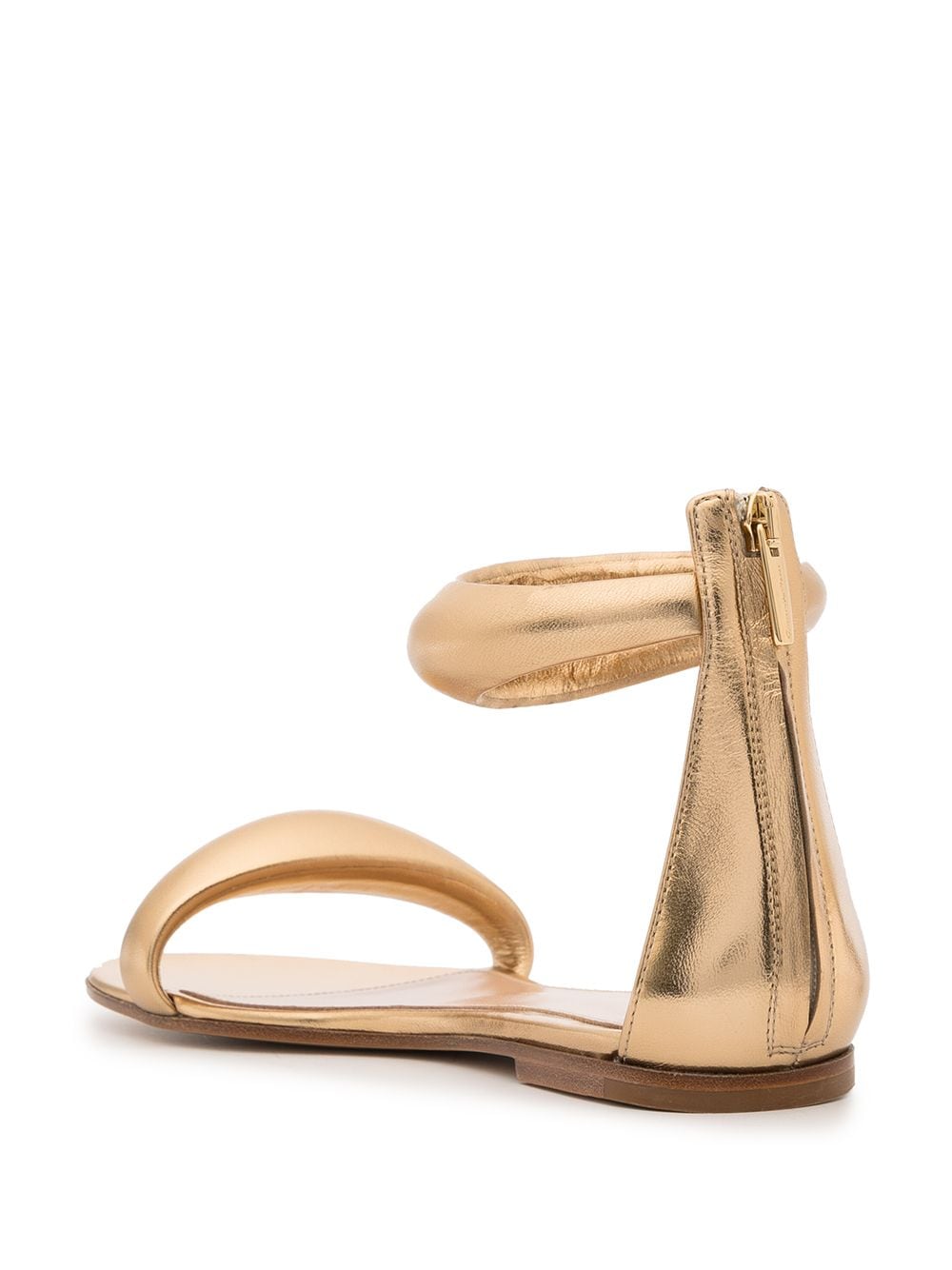 GIANVITO ROSSI BIJOUX 05 LEATHER SANDALS