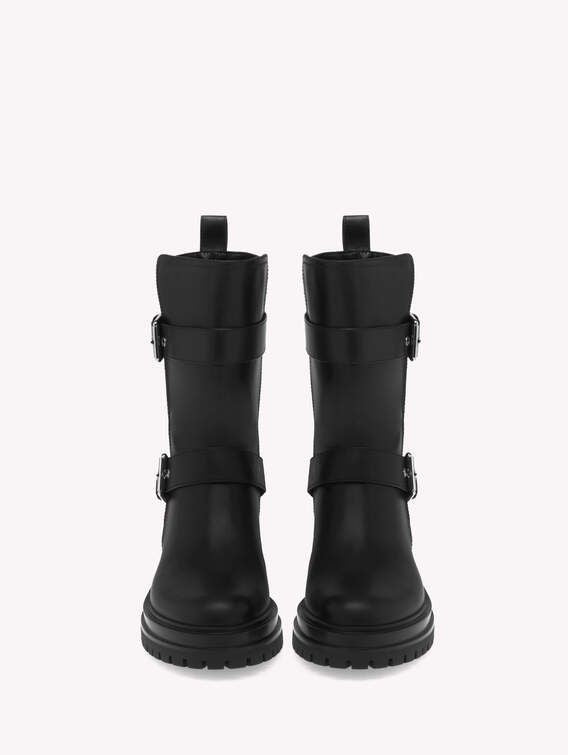 أحذية جلدية سوداء أنيقة للنساء - مجموعة FW23