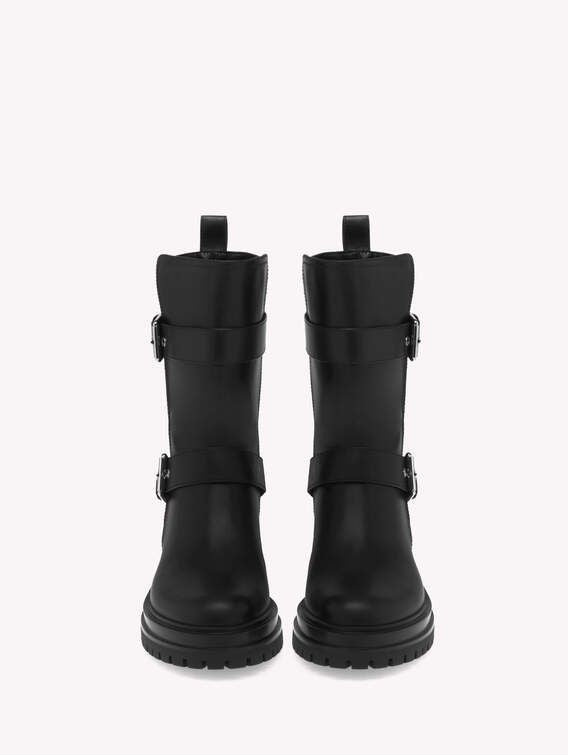 Black Calf Boots for Women