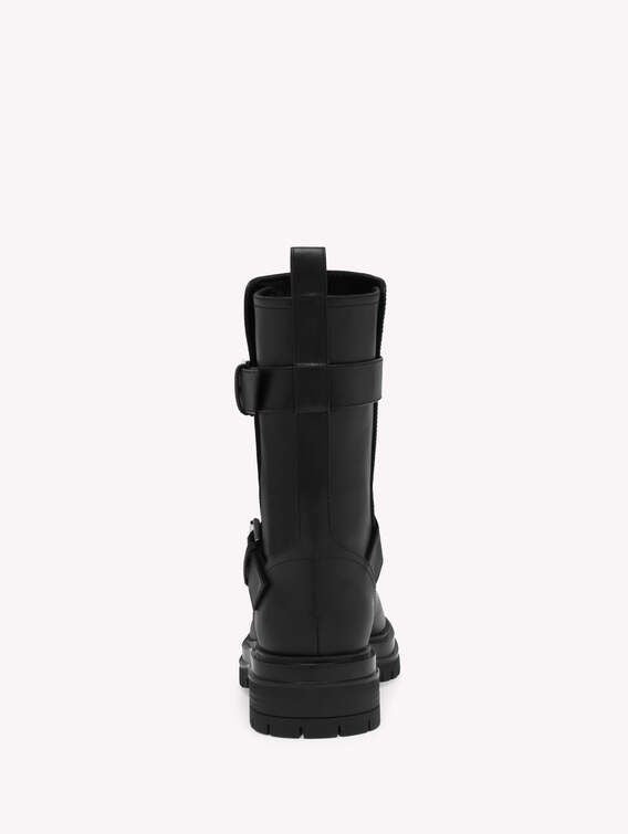 Black Calf Boots for Women