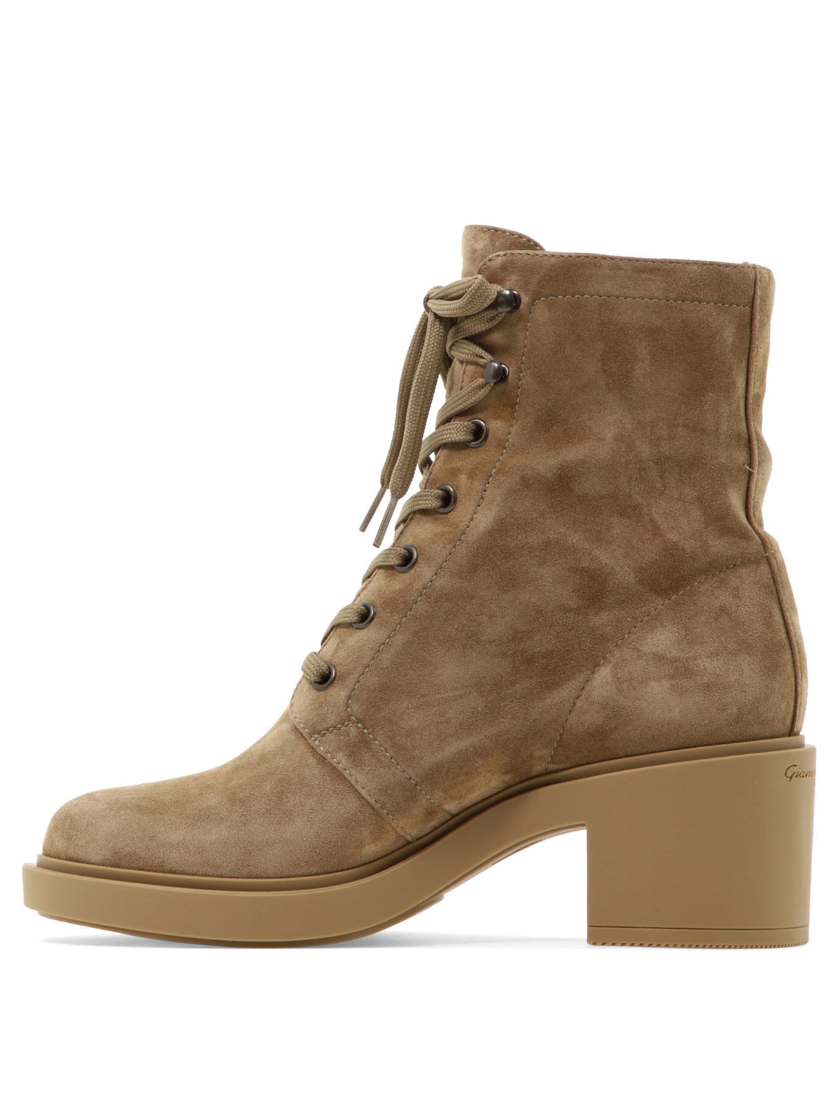 GIANVITO ROSSI Beige Ankle Boots for Women in FW22