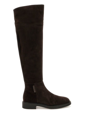 GIANVITO ROSSI Brown Over-the-Knee Boots for Women – Perfect for FW23!