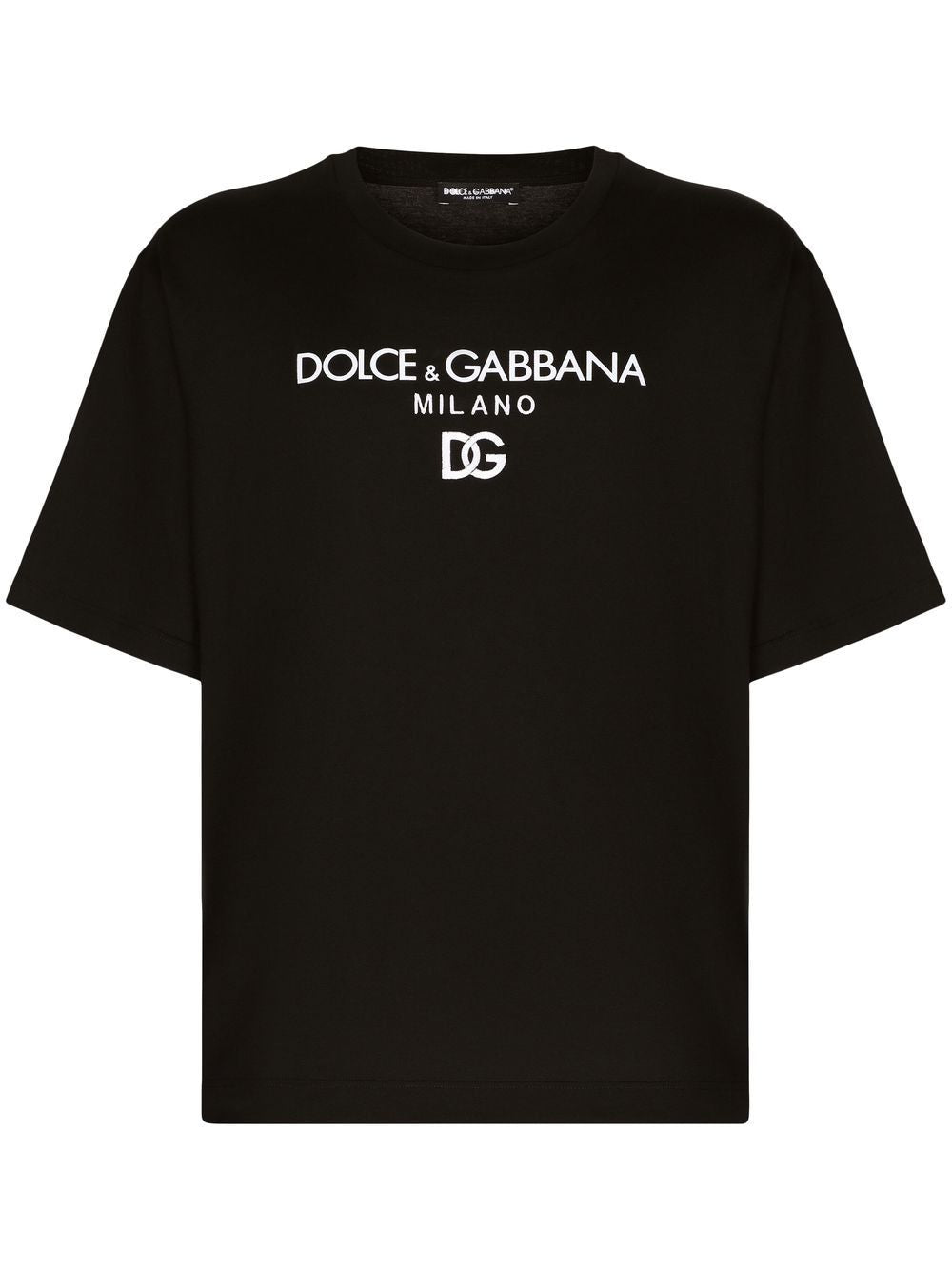 DOLCE & GABBANA Classic Black T-Shirt for Men - FW24