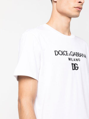 DOLCE & GABBANA Classic Black T-Shirt for Men - FW24