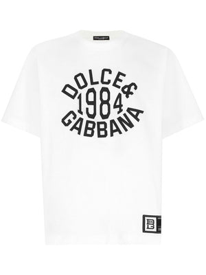 DOLCE & GABBANA Classic Cotton T-Shirt for Men - Fall/Winter 2024