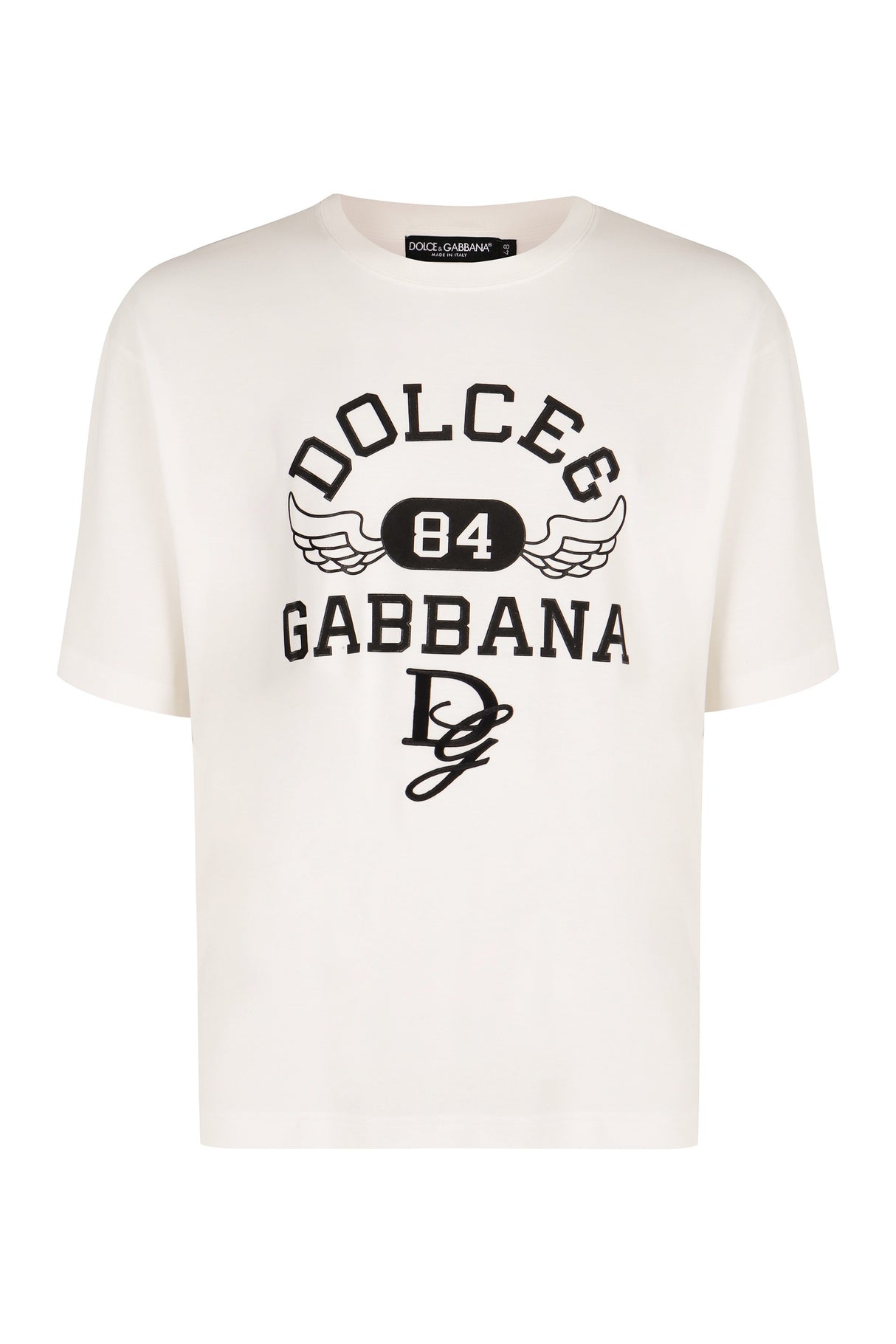 DOLCE & GABBANA LOGO COTTON T-SHIRT