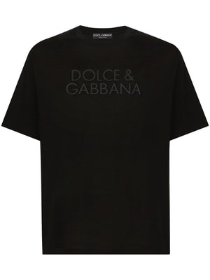 DOLCE & GABBANA Classic Cotton T-Shirt for Men - FW24 Collection