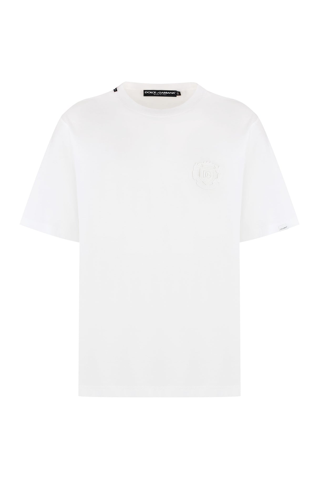 DOLCE & GABBANA Luxury Cotton Blend Crew-Neck Tee