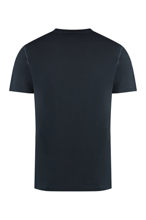 DOLCE & GABBANA Navy Cotton Crew-Neck T-Shirt for Men