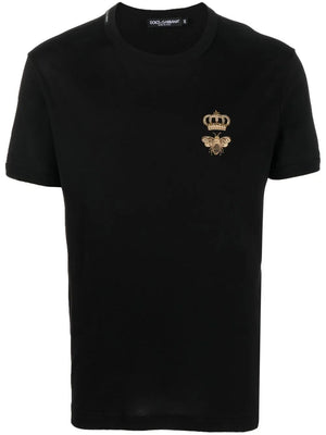 DOLCE & GABBANA Cotton Crew-Neck T-Shirt for Men