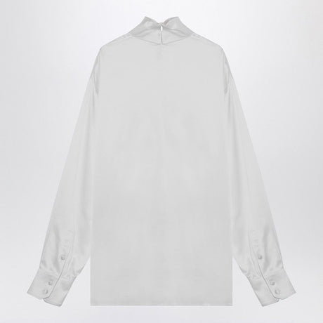 DOLCE & GABBANA Oversized Silk Turtleneck Sweater