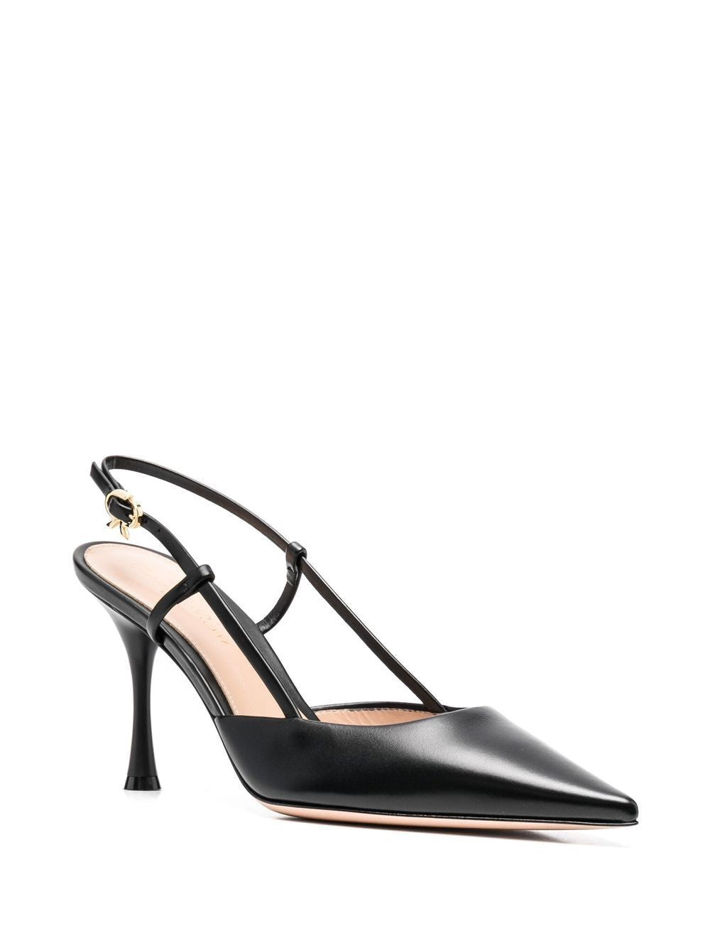 كعب نسائي أنيق ومريح بلون أسود | Sleek Black Pumps for Women