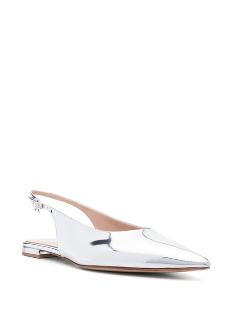 GIANVITO ROSSI Point Sling Back Ballerina Shoes for Women