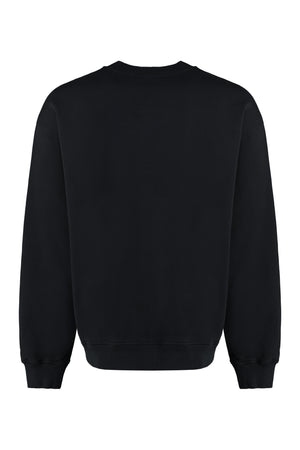 DOLCE & GABBANA Luxury Velvet Touch Cotton Sweatshirt