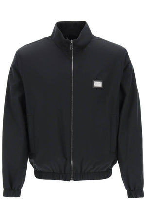 DOLCE & GABBANA Raffia Zipped Jacket for Men