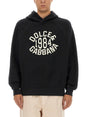 DOLCE & GABBANA Men's Classic Cotton Hoodie - Perfect Fit Size M