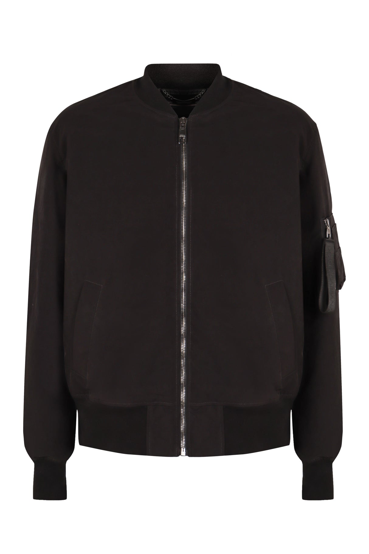 DOLCE & GABBANA Men's Bomber Jacket in Technical Fabric