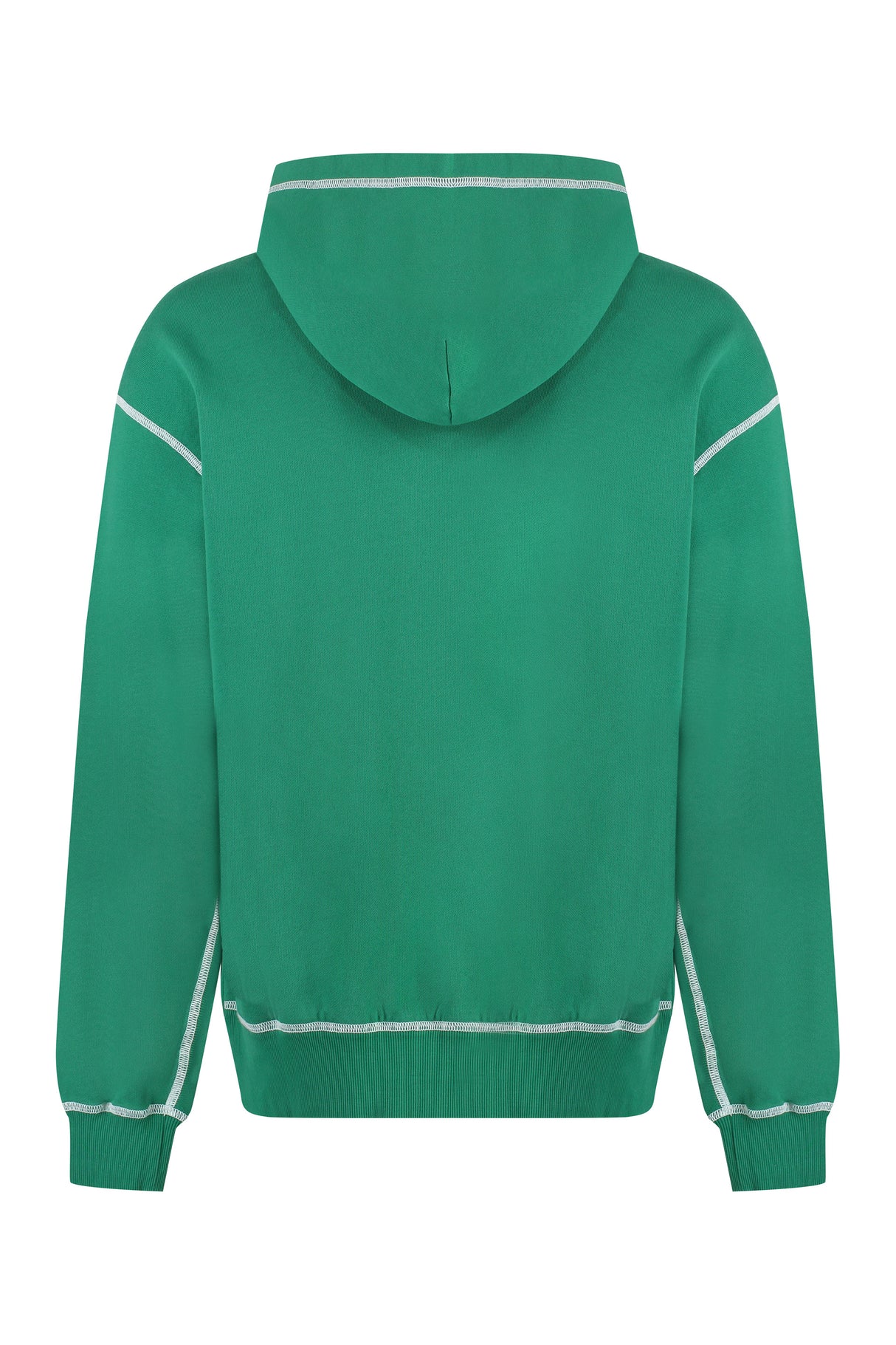 DOLCE & GABBANA Urban Cotton Hoodie with Contrast Stitching